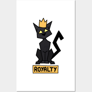 Royalty Kitty Posters and Art